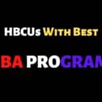 HBCUs with MBA programs