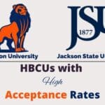 HBCUs with high acceptance rates