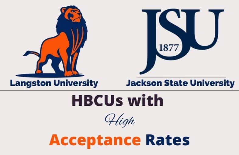 HBCUs with high acceptance rates