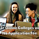 online colleges with no application fee