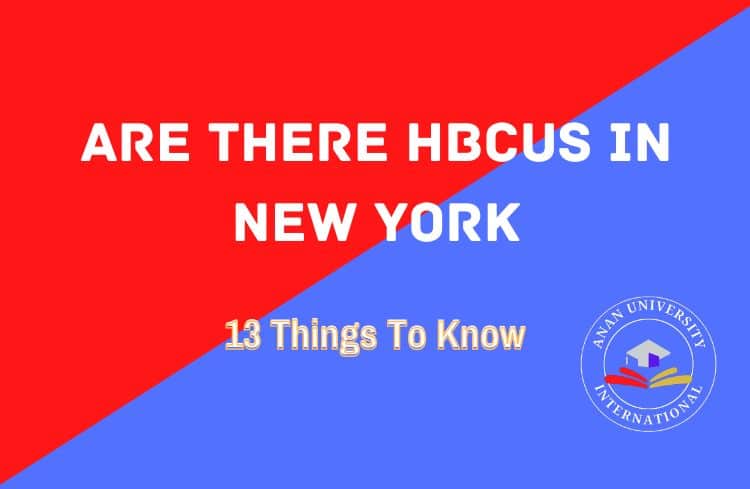 Are there HBCUs in New York