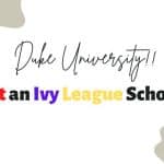 Why is Duke not an Ivy League?
