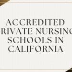 Accredited Private Nursing Schools in California