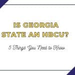 Is Georgia State an HBCU