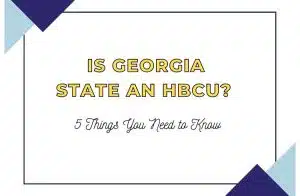 Is Georgia State an HBCU