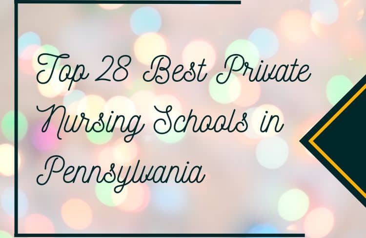 Best Private Nursing Schools in Pennsylvania