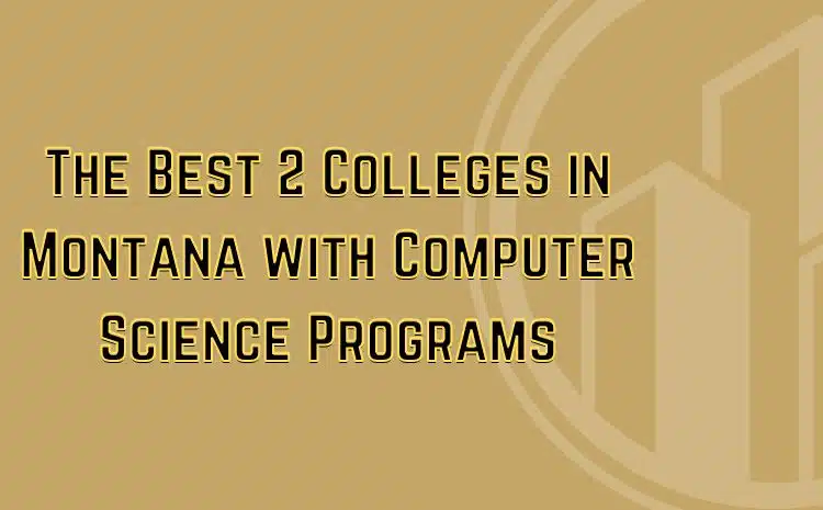 The Best 2 Colleges In Montana With Computer Science Programs Ananuniversity