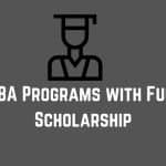 MBA Programs with Full Scholarship